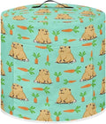 Pressure Cooker Cover for Women,Groundhog Carrot Insulated Rice Cooker Cover with Easy to Clean Lining Waterproof Dust Cover with Pockets for Instant Pot 6 Quart Appliance Cover