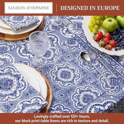 Maison d' Hermine Placemats Set of 4 Reusable 100% Cotton (13"x19")