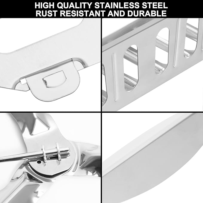 7403 62423 Charcoal Basket Replacement Parts for Weber 22" One-Touch Cleaning System Kit 7444, Charcoal Tray for Weber 22 Inch One-Touch, Performer Deluxe (Export), Summit Charcoal