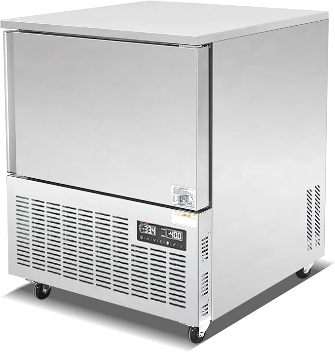 Commercial 5 Trays Blast Chiller,Blast Chiller & Freezer, Chest Freezer,Batch Chiller for Hard ice Cream,Cakes,Chicken,Fish,Sushi Rice in Restaurant,Hotel,School