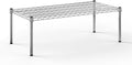 21''W x 42''L x 14''H Chrome Plated Wire Dunnage Rack | Off The Floor Storage