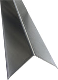 Brushed 304 Stainless Steel Corner Guards, 48" Wall Protectors, 20ga & 16ga, Available in 1/2" to 4", Multi-Pack Options (1, 2, 5, or 10) (1, 3 1/2 x 3 1/2, 16ga, with Hug Edges)
