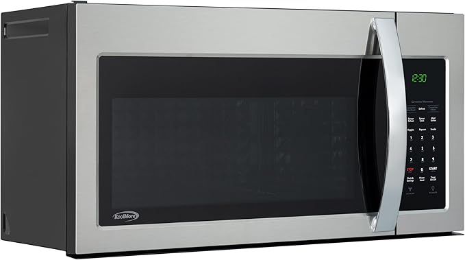 KoolMore 30-inch 1.5 cu. ft. Over-the-Range Convection Microwave Oven,900 Watts and 300 CFM in Stainless-Steel, UL Listed