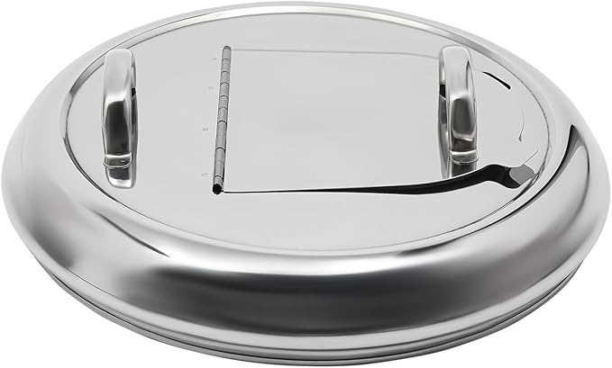 13QT Electric Soup Warmer, 400W Commercial Food/Soup Kettle Warmer for Restaurants and Party, Home, Catering (Silver)
