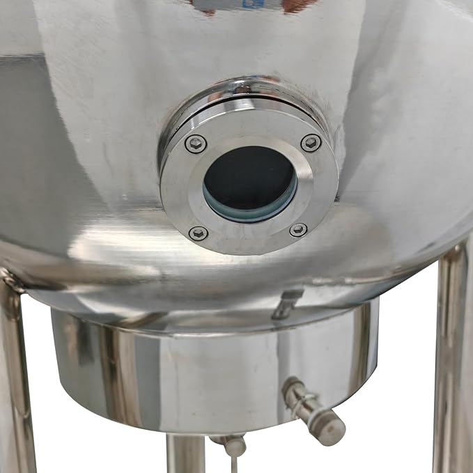 100L Vertical Jacketed Kettle Commercial Stainless Steel Cooking Sandwich Steam Pot for Food Processing 220V