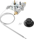 Gas Fryer Thermostat Compatible with Pit-co P5047588, GSA60301800, 4290-006, 1/4" thread Mpt stuff box, 200-400F - Replacement for Commercial Fryers