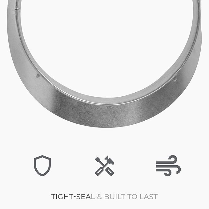 Saddle Take Off – Round 90 Degree Splitter for 8" Inch Duct with 6" Inch Outlet Branch Extension - Galvanized steel Duct Connection Adapter - Collar for Air Intake/Exhaust Duct Work