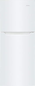 Frigidaire 10.1 Cu. Ft. Compact ADA Top Freezer Refrigerator in White with Electronic Control Panel, Reversible Door Swing, ENERGY STAR