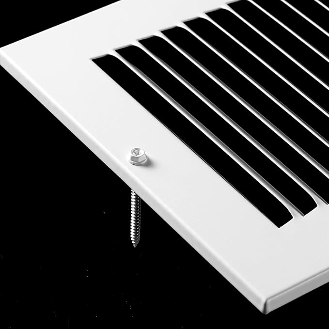 16x12 Return Air Grille(Duct Opening Size),Air Return Vent Cover,Flat Vent Cover,Rejillas De Aire Acondicionado Para Casa,Return Air Grilles,Outer Dimensions:17.75"Wx13.75"H(16"W x 12"H, Duct Opening)