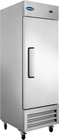 27" W Commercial Refrigerator Single Door 23 Cu.ft Commercial Fridge Fan cooling Stainless Steel Reach-in Refrigerator with Digital Thermostat for Restaurant, Bar, Commercial Use, etc