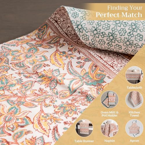 Maison d' Hermine Placemats Set of 4 Reusable 100% Cotton (13"x19")