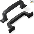 khtumeware 20 Pack 3 Inch Cabinet Handles - Matte Black Pulls with Drawer Handles for Cabinets