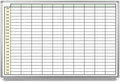 30 Minute Schedule with Color Whiteboard 36" x 24"