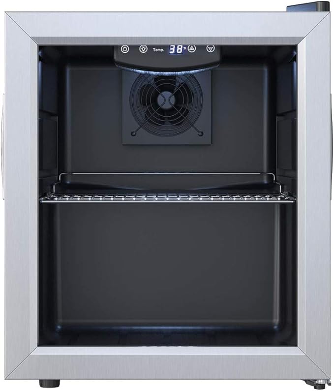 EdgeStar BWC71 18 Inch Wide 52 Can Capacity Extreme Cool Beverage Center - Stainless Steel