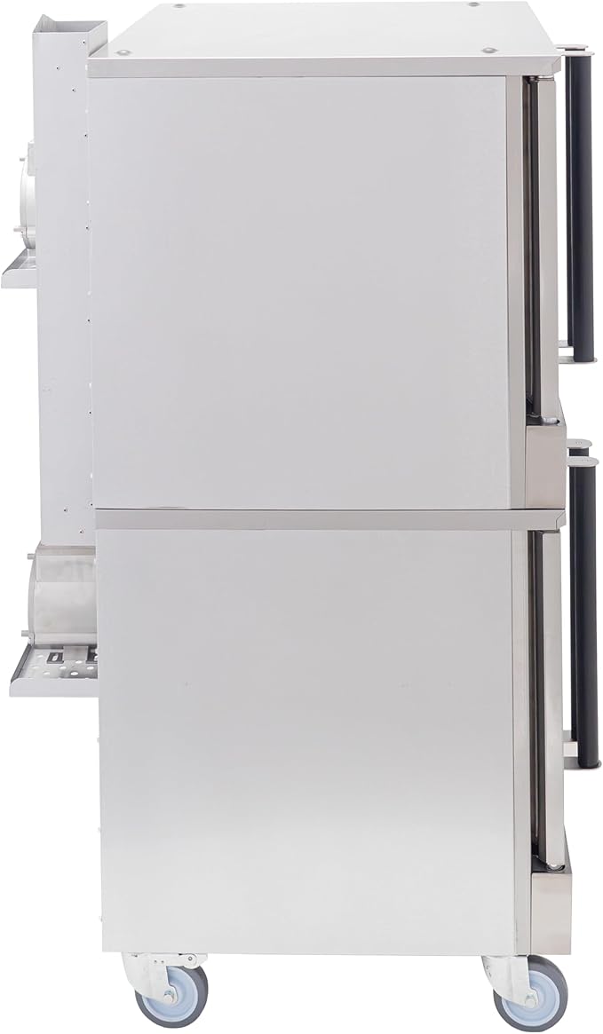 Kratos Commercial Convection Oven - Full Size Double Stack Oven for Restaurants, 108,000 BTU, Liquid Propane Powered (29Y-050)