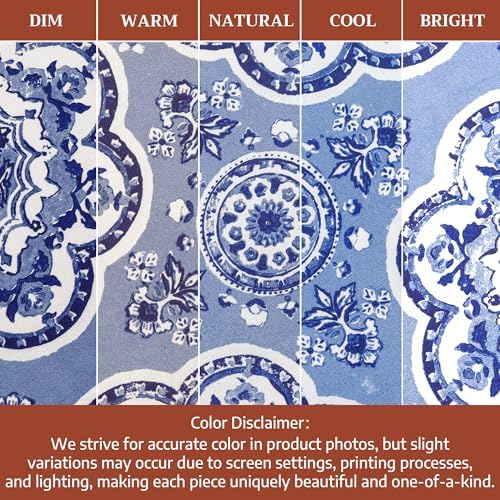 Maison d' Hermine Placemats Set of 4 Reusable 100% Cotton (13"x19")