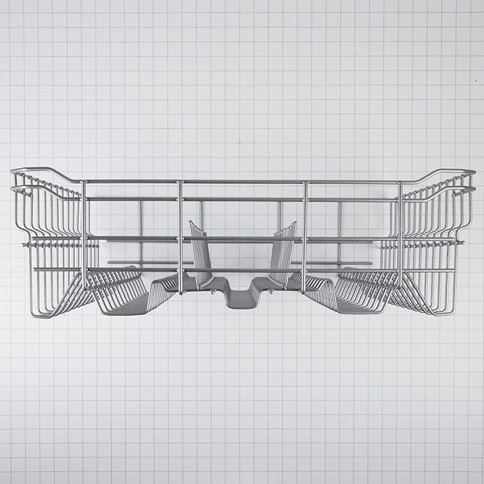 Whirlpool W10728863 Genuine OEM Dishwasher Upper Dishrack Assembly Replacement Part - Replaces W10056270, W10078137, W10312791, and more