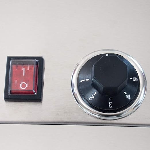 Zica ZCK165A Commercial Stainless Steel Electrical Bain Marie Buffet Food Warmer Steam Table for Catering and Restaurants, ETL Certified