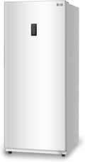 BLACK+DECKER 14 Cu. Ft. Convertible Freezer Refrigerator, Upright Freezer with Glass Shelves, ENERGY STAR rated, Frost Free, BUC1400XW, White