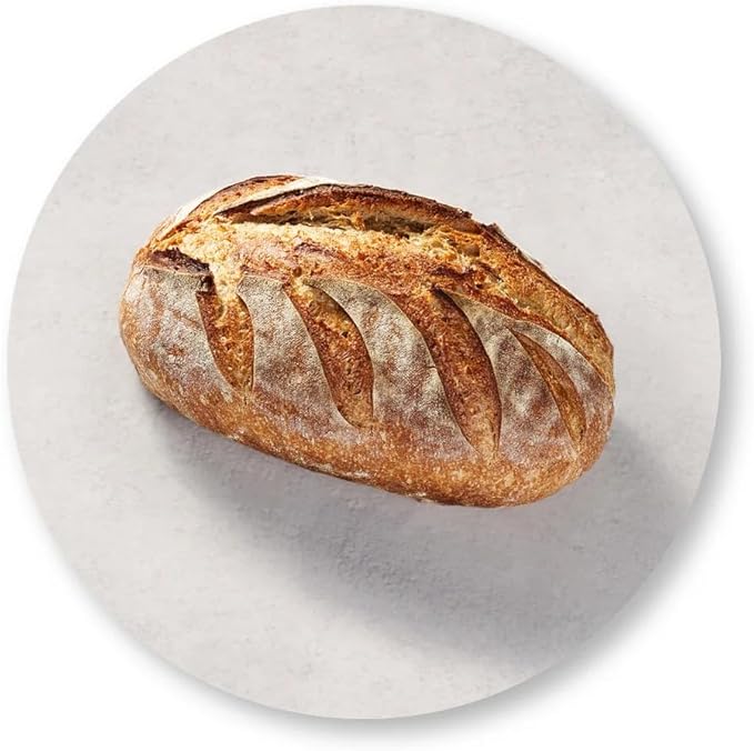 FibraMent-D Premium 3-Piece Pizza Stone Set Perfect for Home Ovens - 16" Round Pizza Stone, Peel & Rocker Pizza Cutter, Durable Baking Stone for Bread, Pastries Ranked 'BEST OVERALL PIZZA STONE'