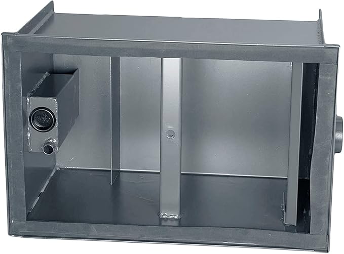 40 LB Carbon Steel Grease Trap Interceptor for Restaurant Under Sink Kitchen | 20 GPM | PDI Certified