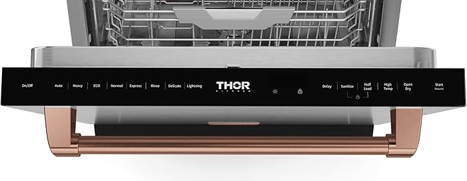 Gordon Ramsay by THOR Kitchen 24 Inch Dishwasher Stainless Steel/Rose Gold