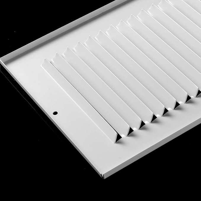 32 x 10 Vent Cover(Duct Opening Size),Air Return Vent Cover,Flat Vent Cover,Rejillas De Aire Acondicionado para Casa,Return Air Grilles,Outer Dimensions:33.75"Wx11.75"H(32"W x 10"H, Duct Opening)