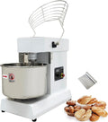 15L Commercial Dough Mixer with Dual Rotation and Steplessly Variable Speed, 1100W Electric Dough Kneading Machine, Time Set, Digital Display, for Bakery Pizzeria – 11 lbs Capacity