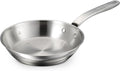 Tramontina Tempo Tri-Ply Base Stainless Steel 8-Inch Small Frying Pan, Induction-Ready Skillet, Oven-Safe, Dishwasher-Safe
