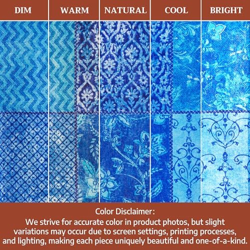 Maison d' Hermine Placemats Set of 4 Reusable 100% Cotton (13"x19")