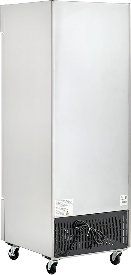Kratos Commercial Freezer- 1- Solid Door Reach-In, Stainless Steel Exterior, 27" W (67K-004)