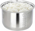 Rice Cooker Replacement Pot, Compatible with Tiger JBV-A18U and Aroma ARC-5000SB, 304 Stainless Steel Uncoated Inner Liner, Easy to Clean & Dishwasher Safe Insert