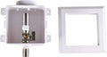 EFIELD Sweat Pre-assembled Dishwasher Outlet Box, 1/2-Inch MIP Inlet with Installed 1/4-Turn Stop Angle Valve With Stainless Steel Water Hammer Arrestor,(DW013)