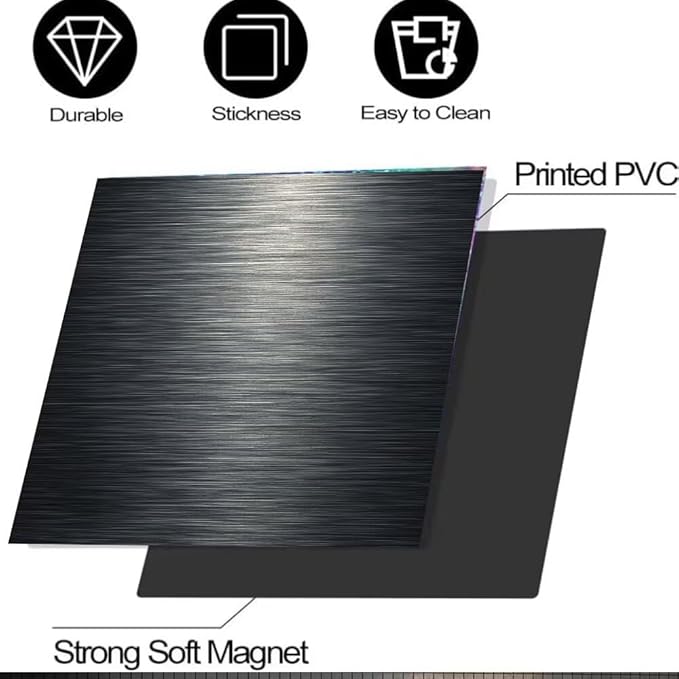 Stainless Steel Dishwasher Magnet Cover, Black Dishwasher Covers for Front, Magnetic Dishwasher Door Panel Decal - Kitchen Decorative Fridge Appliances Sticker, 23"x 17"