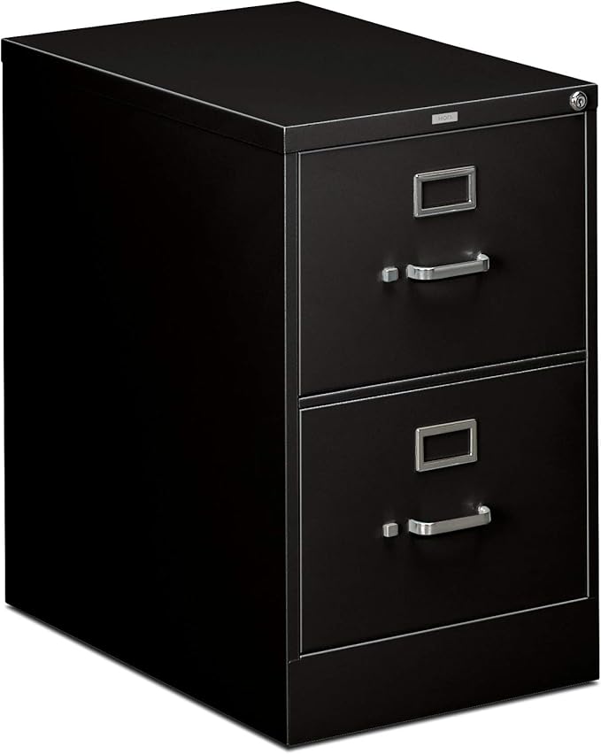 HON 312CPP 310 Series 26-1/2-Inch 2-Drawer Full-Suspension Legal File, Black
