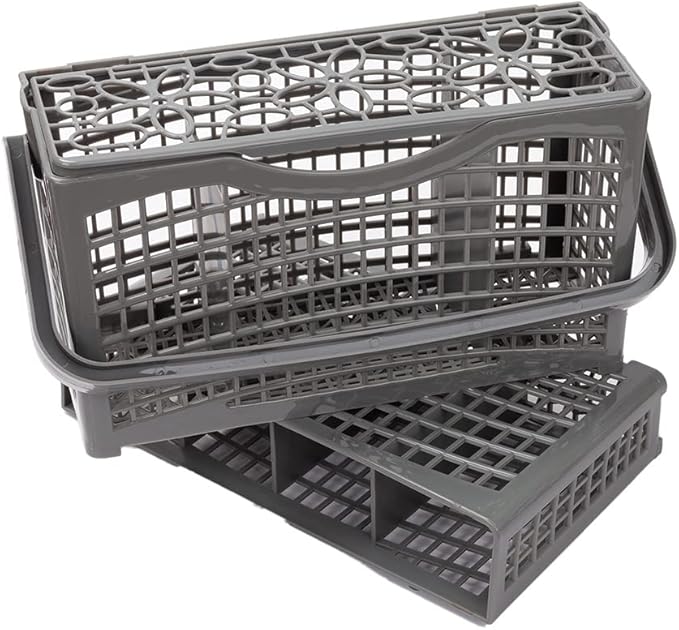Dishwasher Silverware Replacement Basket - Utensil/Cutlery Basket - Compatible with Bosch, Maytag, Kenmore, Whirlpool, KitchenAid, LG, Samsung, Frigidaire, GE