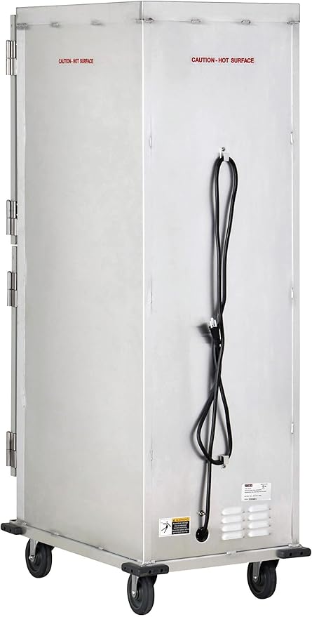 Kratos Full Size Commercial Insulated Holding and Proofing Cabinet with Clear Dutch Doors, Holds 36 Full Size Sheet Pans, 120V, 1440W (28W-603)