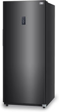 BLACK+DECKER 14 Cu. Ft. Convertible Freezer Refrigerator, Upright Freezer with Glass Shelves, ENERGY STAR rated, Frost Free, BUC1400XB, Black