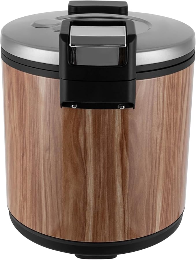 DNYSYSJ 6 Gallon Commercial Rice Steamer Cabinet, 23l Electric Rice Warmer with Temperature Settings, Stainless Steel Rice Warmer Stand for Restaurants, Catering, And Parties, Not Cooker