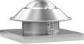 Direct Drive Axial Downblast Exhaust Fan Roof Exhaust Fan -19" Fan Base, 1/10 HP 115 Volt Single Phase Motor 830 CFM, ETL Listed