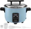 VEVOR Commercial Rice Cooker, 60-Cup Rice Cooker, 13.74 Qt / 13 Liter Large Rice Cooker and Warmer with Nonstick Inner Pot, Fast Cooking and 24-Hour Keep Warm, with Rice Cup and Paddle, for Restaurant