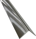 Brushed 304 Stainless Steel Corner Guards, 48" Wall Protectors, 20ga & 16ga, Available in 1/2" to 4", Multi-Pack Options (1, 2, 5, or 10) (10, 1 1/4 x 1 1/4, 20ga, No Hug Edges)