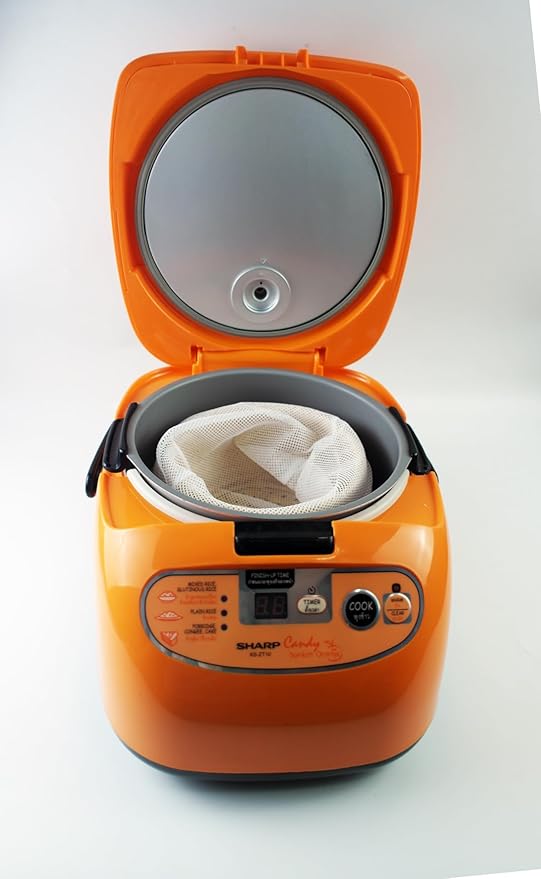 Sticky Rice Pressure Cooker Slow Cook Set Bamboo Basket Steaming Kit Recipe With Water (Size 5.5 in.)