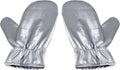 EVEME 1 Pair Garment Steamer Ironing Gloves Anti Steam Glove Heat Resistant Garment Steamer Mitt, Garment Steamer Accessories for Clothes (1 Pair Steamer Ironing Gloves)