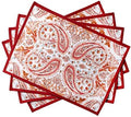 Maison d' Hermine Placemats Set of 4 Reusable 100% Cotton (13"x19")