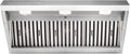 Akicon Range Hood Insert 42 Inch, 1200 CFM Built-in Kitchen Hood with 4 Speeds, Ultra-Quiet Stainless Steel Ducted Vent Hood Insert with Dimmable LED Lights and Dishwasher Safe Filters (Warm White)