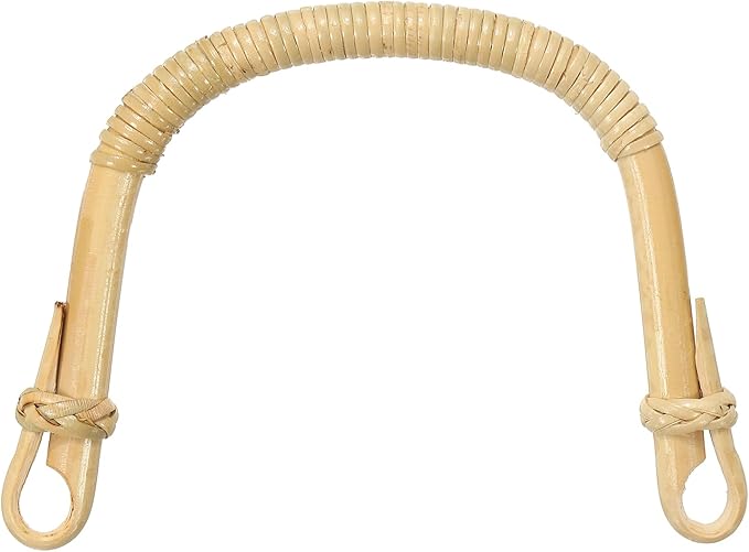 uxcell Bamboo Teapot Handle U-Shape Handle Replacement for Span 4.3-5.1 Inch Ceramic Pottery Tea Pots Tea Kettle Accessories Supplies, Rattan Winding