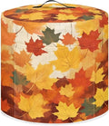 Flashideas Yellow Maple Leaf Dust Cover for 8 Quart Instant Pot and Extra Accessories, Dust Proof Easy to Clean Pressure Cooker Cover Electric Appliance Cover Air Fryer Accessories with Pocket