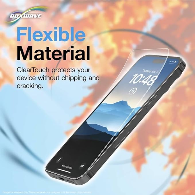BoxWave Screen Protector Compatible with Revolution Cooking InstaGLO R90 Toaster - ClearTouch ImpactShield (2-Pack), Impenetrable Screen Protector Flexible Film