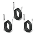 DROK 10K Temperature Sensor Probe 3pcs, 1 Meter Waterproof Stainless Steel NTC Temperature Probe for Various Water Dispensers, Air Conditioners, Refrigerators, Freezers, Water Heaters, Dishwashers
